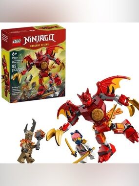 LEGO 71851 Ninjago Dragons Rising Kai’s Dragons Mech Battle Pack